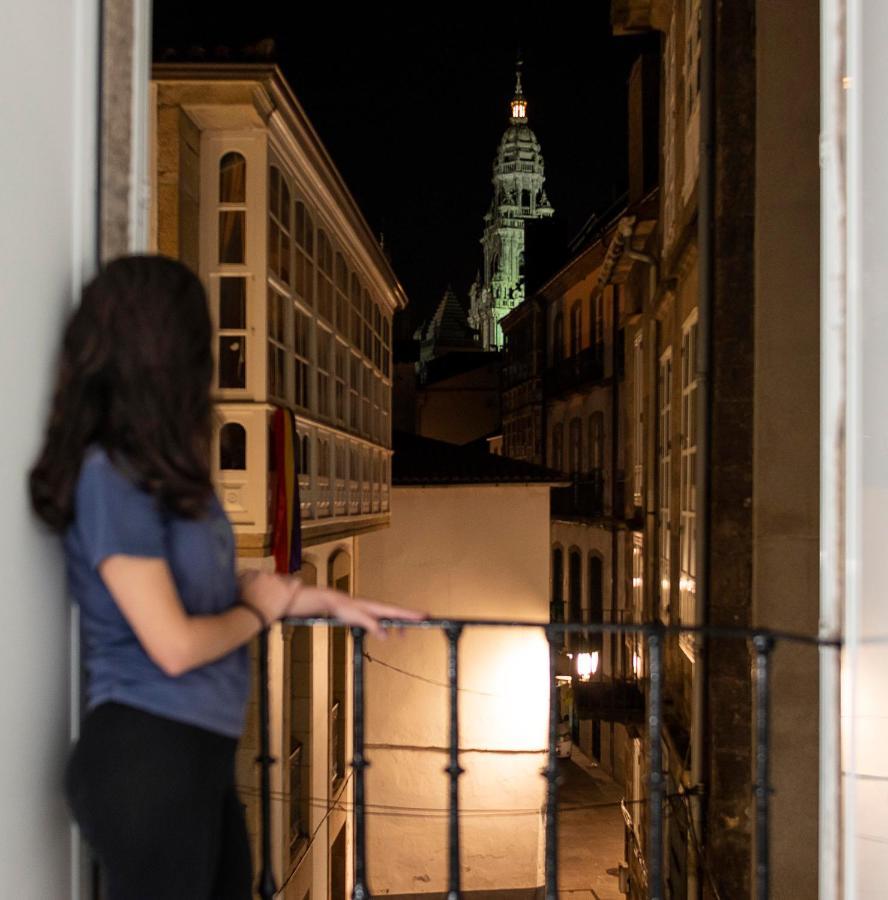 Hostal Santa Cruz Santiago de Compostela Exteriör bild
