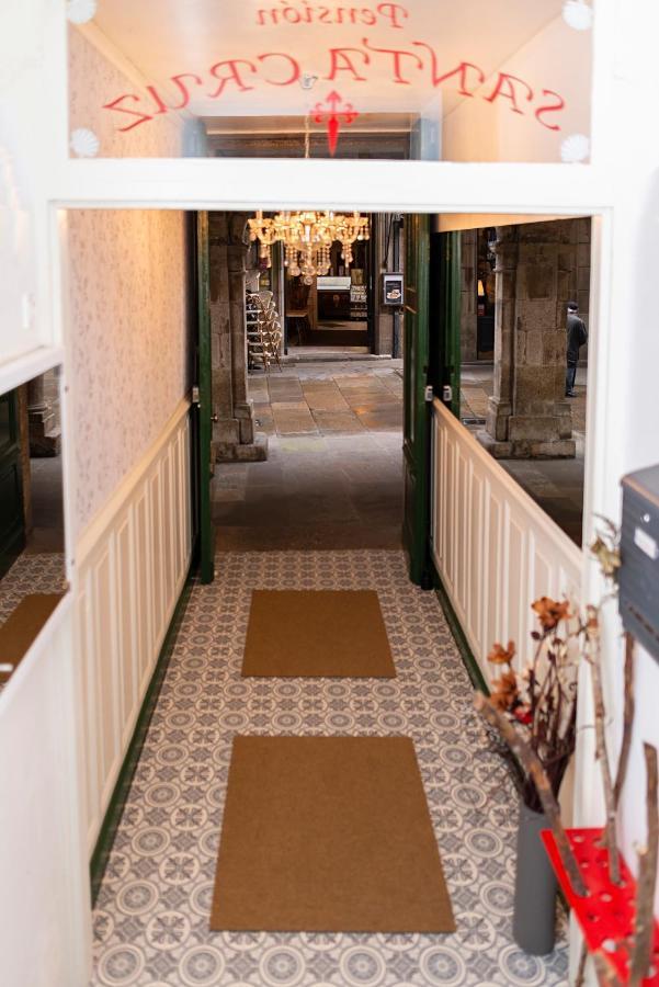 Hostal Santa Cruz Santiago de Compostela Exteriör bild